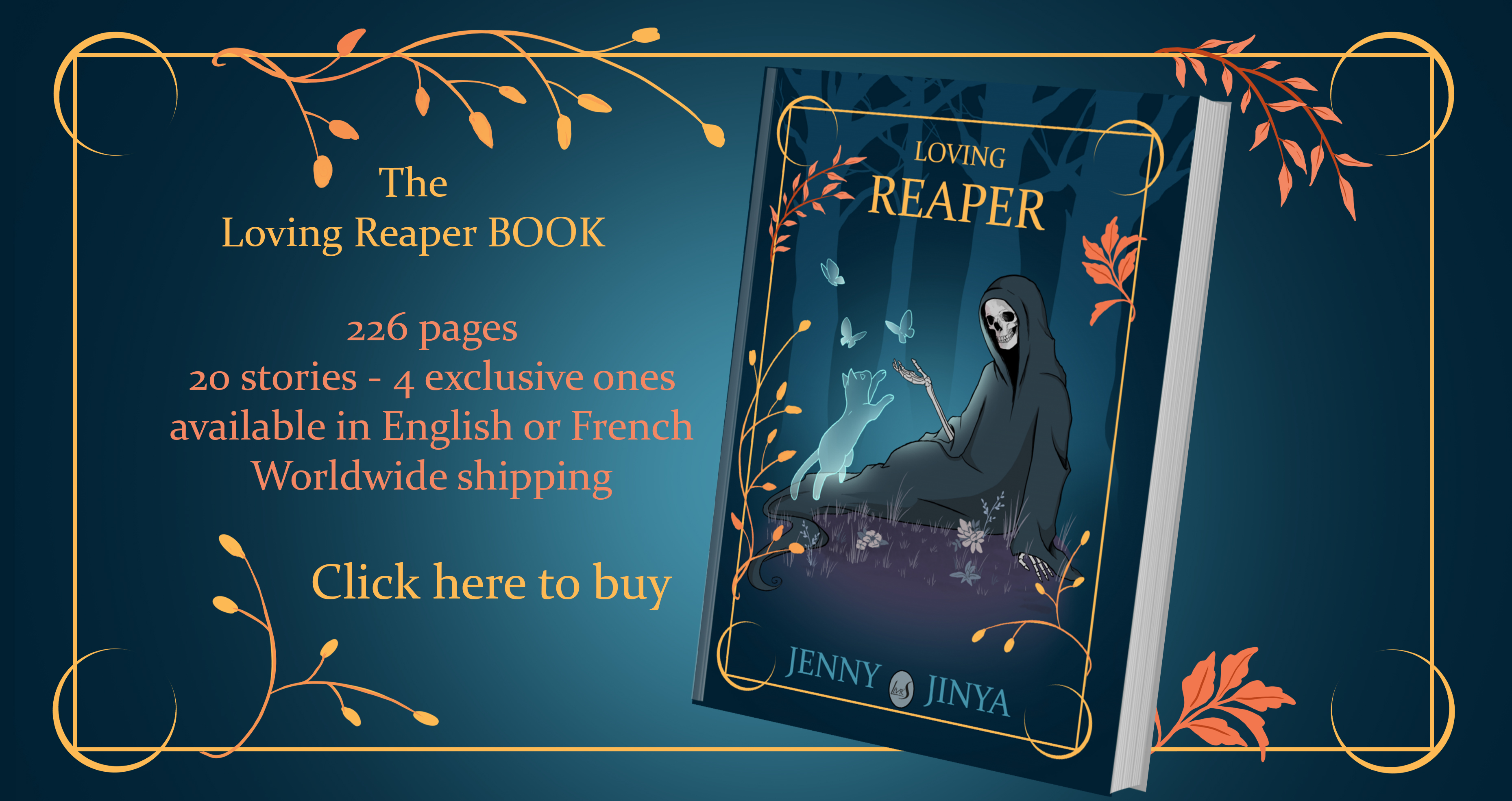 The Loving Reaper Book, Click here to buy